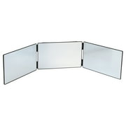 SELF-CUT System 4.0 Portable Mini Travel Three Way Mirror for Perfect Self Grooming & Hair Cuts