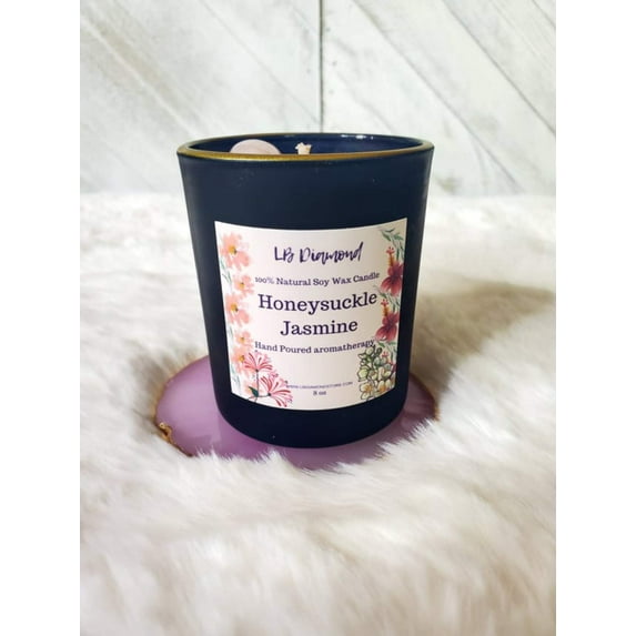 SELF LOVE - Honeysuckle Jasmine Soy Wax Candle