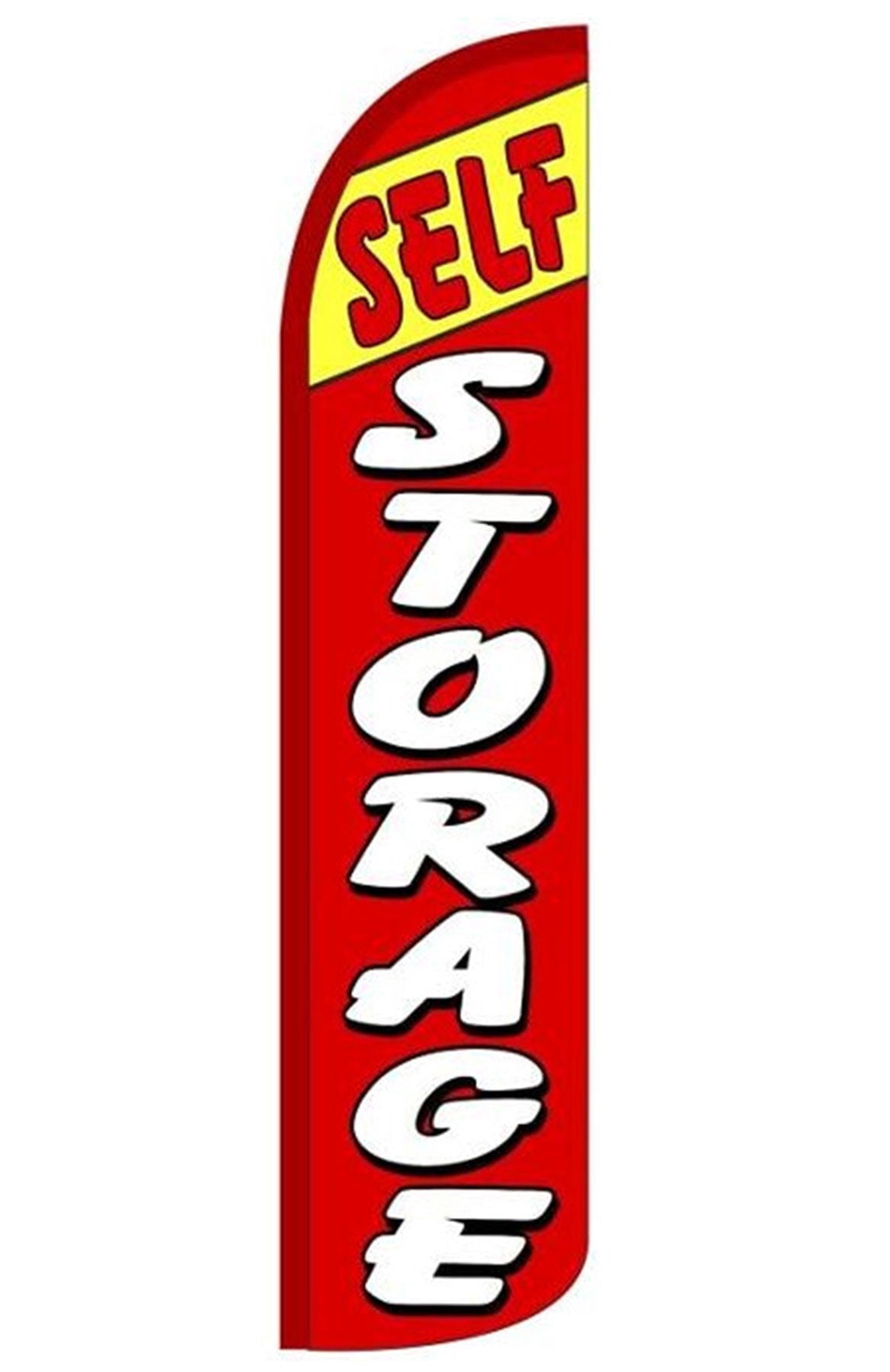 SELF STORAGE Windless Flag (Hardware Not Included) |Advertisement ...