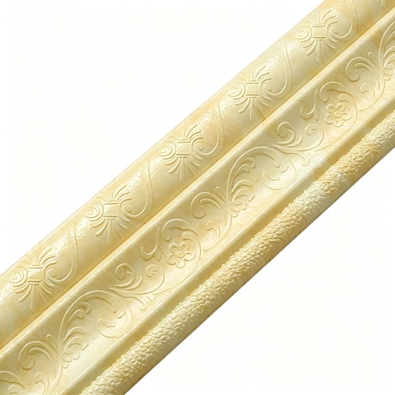 SELIVO 2026 New Crown Mouldings Trim Flexible Molding Ceiling Border Line Interior Decoration Wall Picture Edge Waist Door Casingcorners 7.54 Ft
