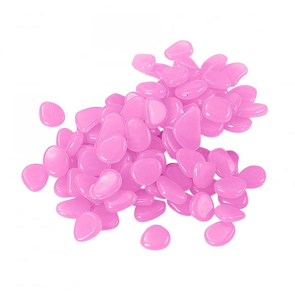 SELIVO 2026 New Garden Rocks Landscaping 40 Lb Small Rocks for Landscaping Kitschy Beads Glow in the Dark Stones for Glow in the Dark Pebbles 1000 Garden Stepping Stones 1Cm Small Luminous Stone