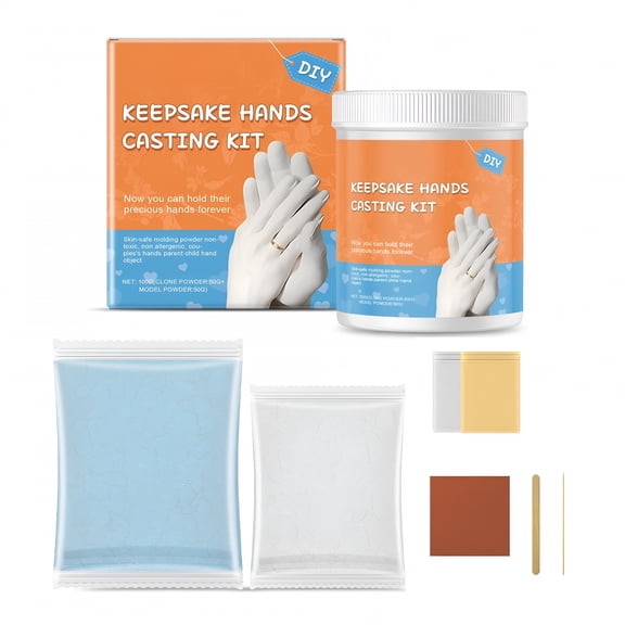 SELIVO 2026 New Hand Mold Casting Kit Powder,Gypsum Cement,Pottery and Ceramic Plaster Powder for Crafts,Sculpture,Diorama and Home Decor