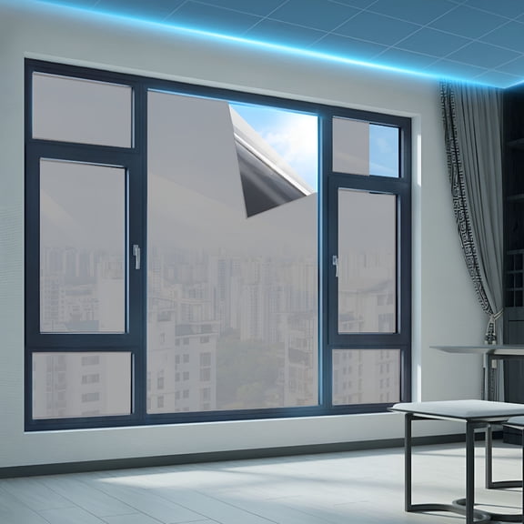 SELIVO 2026 New One Way Privacy Window Film Sun Blocking,Heat Blocking Window Tint for Home See Out But Not In,Static Cling&Anti Uv,16" X 79"