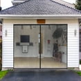 thumbnail image 1 of SELIVO 2026 New Retractable Screen Door Mesh,Garage Door Screen-13.1 X 6.5Ft Fiberglass Durable Heavy Duty Magnetic Garage Door Screen Retractable Hands Free for Patio Workshop Home Sun Room,Black, 1 of 4