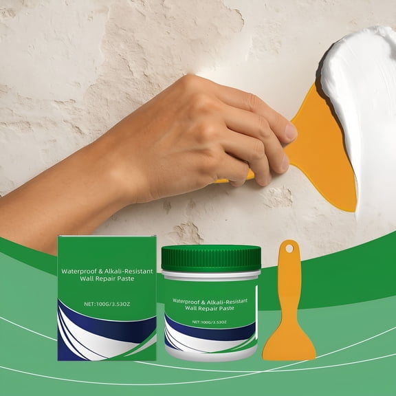 SELIVO 2026 New Wall Paste Fast-Drying Spackling for Drywall Fixes Cracks Holes Scratches Diy Home Improvement Easy Apply Sturdy Finish,For Walls,Ceilings,Patching,Drywall Repair,Home Renovation