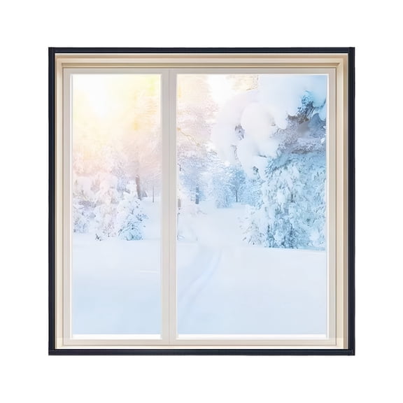 SELIVO 2026 New Window Insulation Kit for Winter Keep Cold Out-19.7X39 Inch-Cuttable Transparent Film Thicken Warm Cover for Patio Attic Window,For Home,Office,Garage,Basement