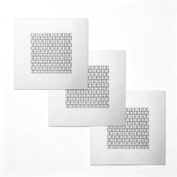 SELIVO 3Pcs 2In Wall Patch Repair,Drywall Repair Patch Self Adhesive Drywall Patch and Fiberglass Repair Kit,Heavy Duty Dry Wall Hole Repair Patch for Drywall Plasterboard(2X2 Inch)