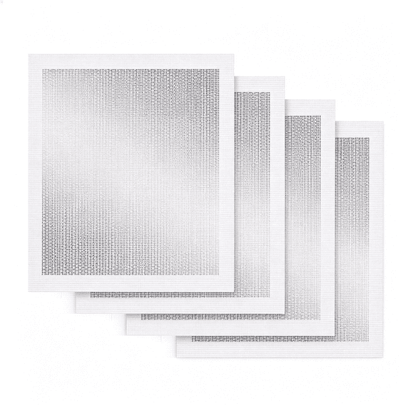 SELIVO 4-Pack 12X12" Drywall Repair Patch Kit,Self-Adhesive Mesh with Aluminum Panels,Heavy-Duty Wall and Ceiling Hole Patch for Large Repairs Essential Drywall Repair Kit