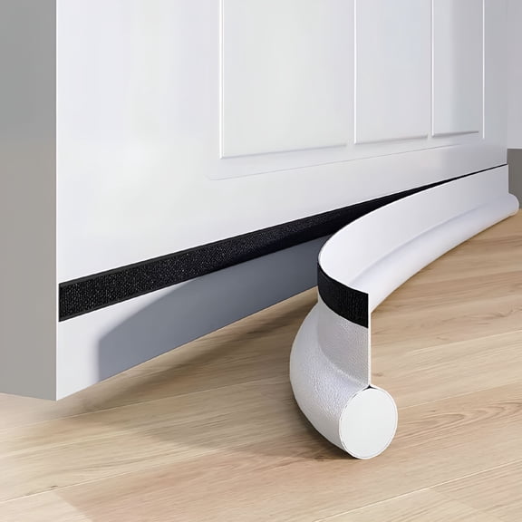 SELIVO Adjustable Weather Stripping Door Draft Stopper Reduce Cold Air & Noise Door Air Draft Stopper