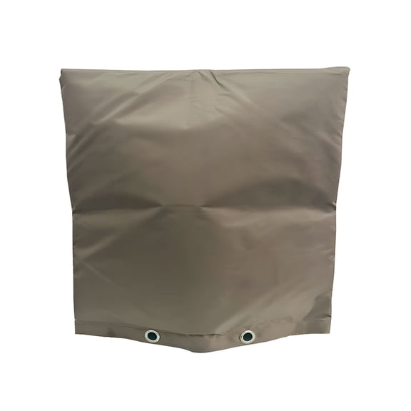 SELIVO Backflow Preventer Insulation Cover 24x24 Inch, Coffee Brown Outdoor Faucet Pipe Wrap for Winter Freeze Protection, Weather-Resistant Plumbing Insulator for Garden and Yard