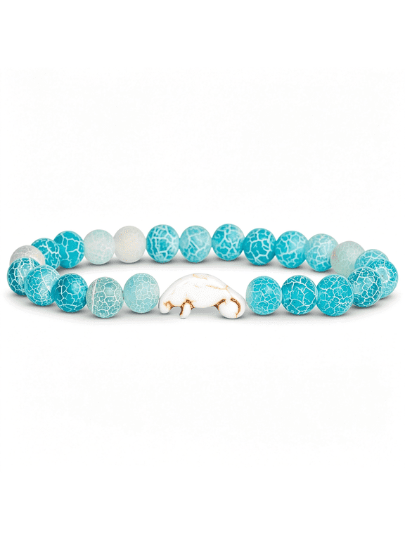 Drift Manatee Tracking Bracelet, Clearwater Marine Aquarium, One Size Animal Tracking Bracelet Unique