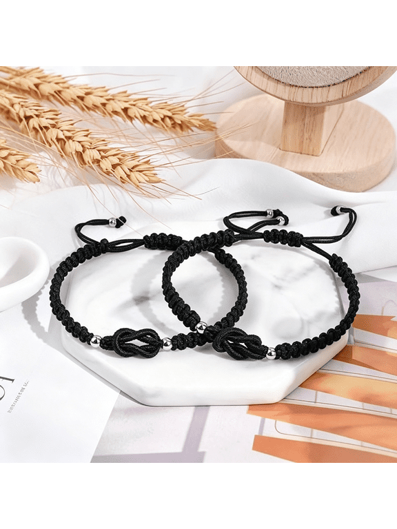 Matching Bracelets for Couples Bracelets Gifts for Boyfriend|Long Distance Relationship Gifts Matching Bracelets Present for Birthday Christmas Anniversary