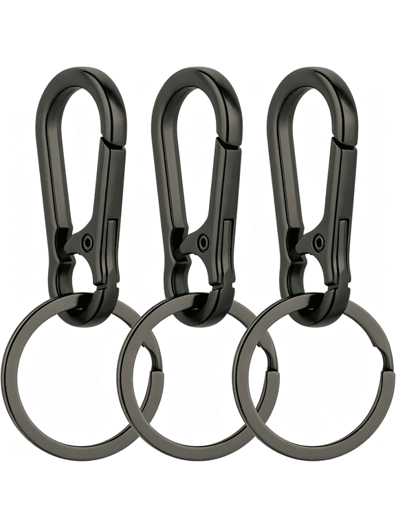 Metal Keychains Keyring Key Chain Ring Clip Holder Organizer for Home Car Keys Key Finder Women Men Heavy Duty Durable home car keyrings