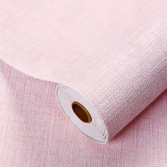 SELIVO Paintable Wallpaper Textured Foam 3D Three Wall Stickers Self Adhesive Bedroom Warm Decorative Wallpaper Can Be Scrubbed Wall Stickers Linen Wallpaper