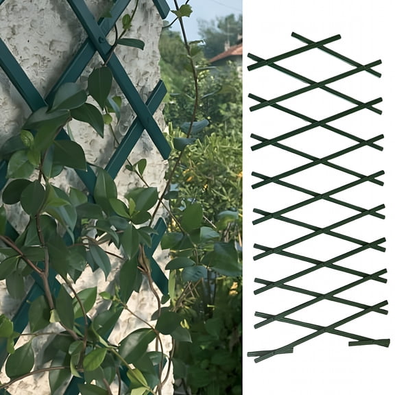 SELIVO Plant Climbing Lattice High Durability Stretchable Plastic Expandable Plant Climb Wall Hanging Frame Trellis Garden Supplies