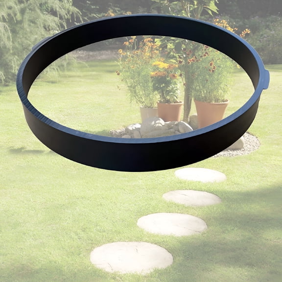 SELIVO Round Floor Path Walk Maker Mould DIY Paving Concrete Mold for Garden Lawn