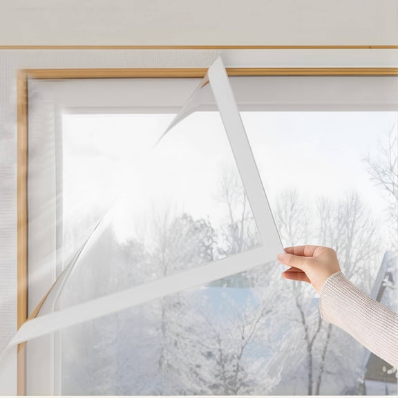SELIVO Window Insulation Kit for Winter, Weatherproof Plastic