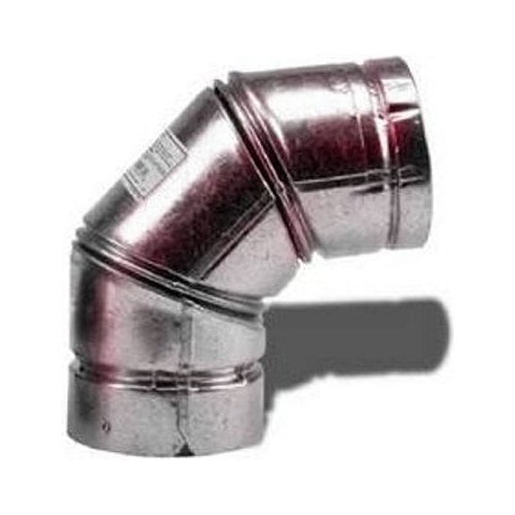 Selkirk Sport SELKIRK CORP 243230 3-Inch  90DEG Pellet Elbow — Residential Use, Standard Application