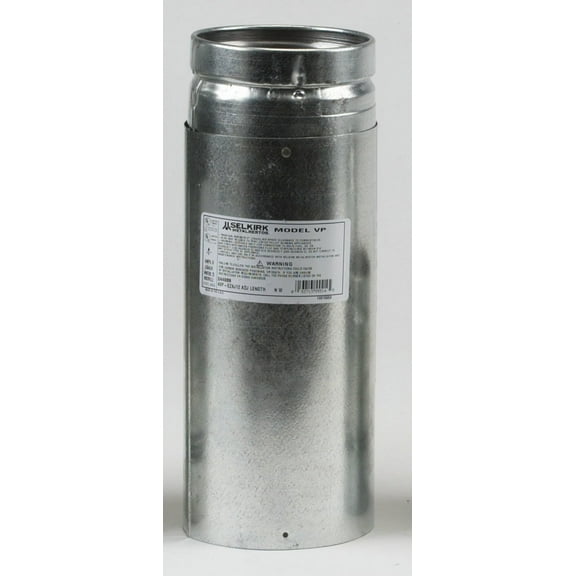 SELKIRK CORP VP Pellet-Stove Pipe, Adjustable, 3 x 12-In. 243086