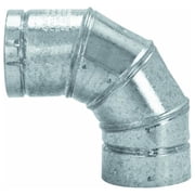 Selkirk Type B Gas Vent with 3-Inch Diameter and 90 Degree Adjustable Elbow, 103230