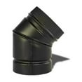 thumbnail image 1 of Selkirk 6 in. D X 6 in. D Adjustable 45 deg Aluminum Stove Pipe Elbow, 1 of 1