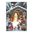 thumbnail image 1 of Sellmer Advent - Children Outside - 11.75"H x 8.25"W x .1"D, 1 of 3