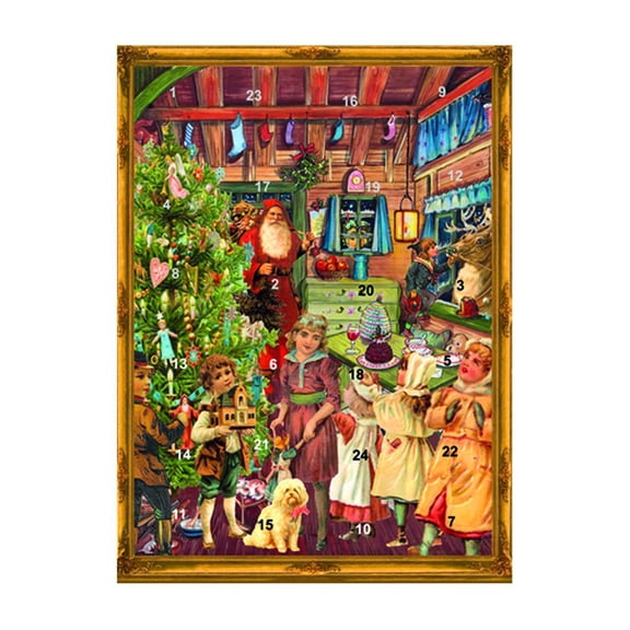 Alexander Taron Sellmer Advent - Victorian Style Santa's Workshop