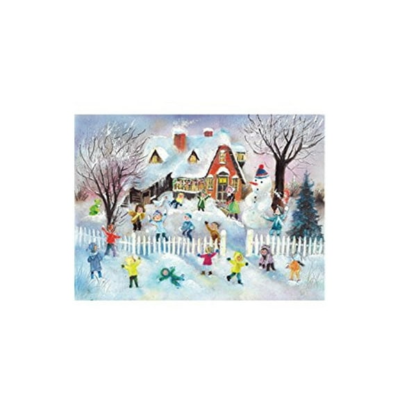 SELLMER Advent - Children Playing in Snow