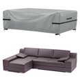 thumbnail image 1 of SELLCLUB 124" x 71" x 29" Gray Rectangle Patio Furniture Set Cover, 1 of 8