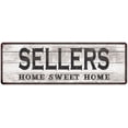 thumbnail image 1 of SELLERS Home Sweet Home Country Look Gift 6x18 Metal Sig 206180045781, 1 of 1