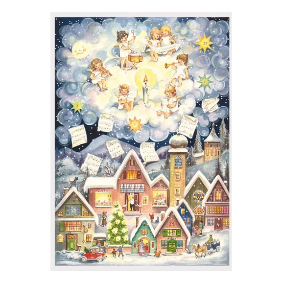 SELLMER Advent Calendar - Angels Over Village