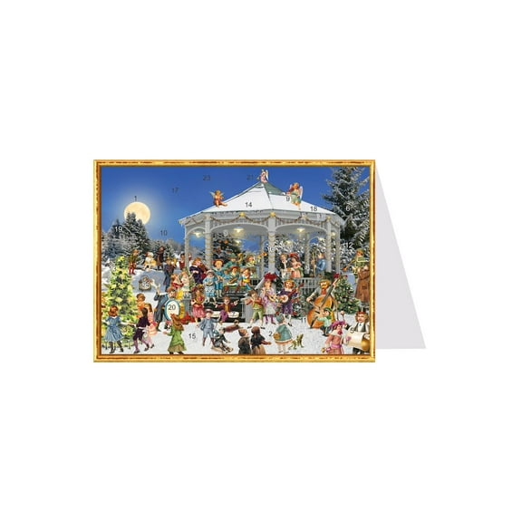 SELLMER Advent Calendar Postcard - Christmas at the Pavillion
