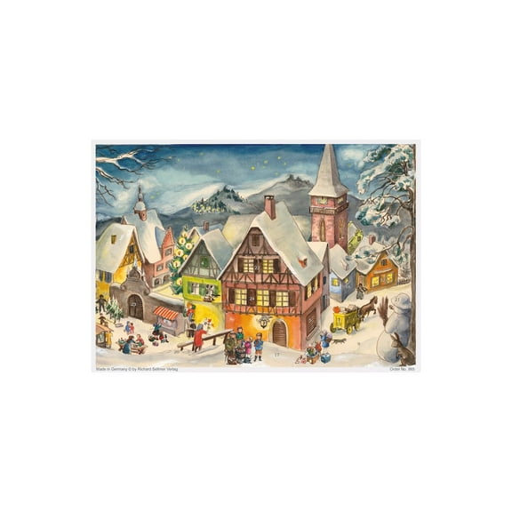 SELLMER Advent Calendar - Snowy Village
