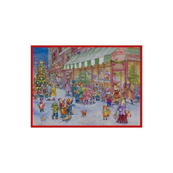 SELLMER Advent Calendar - Window Shopping Scene