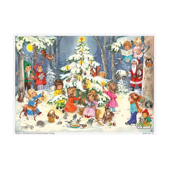 SELLMER Advent - Woodland Tree Scene