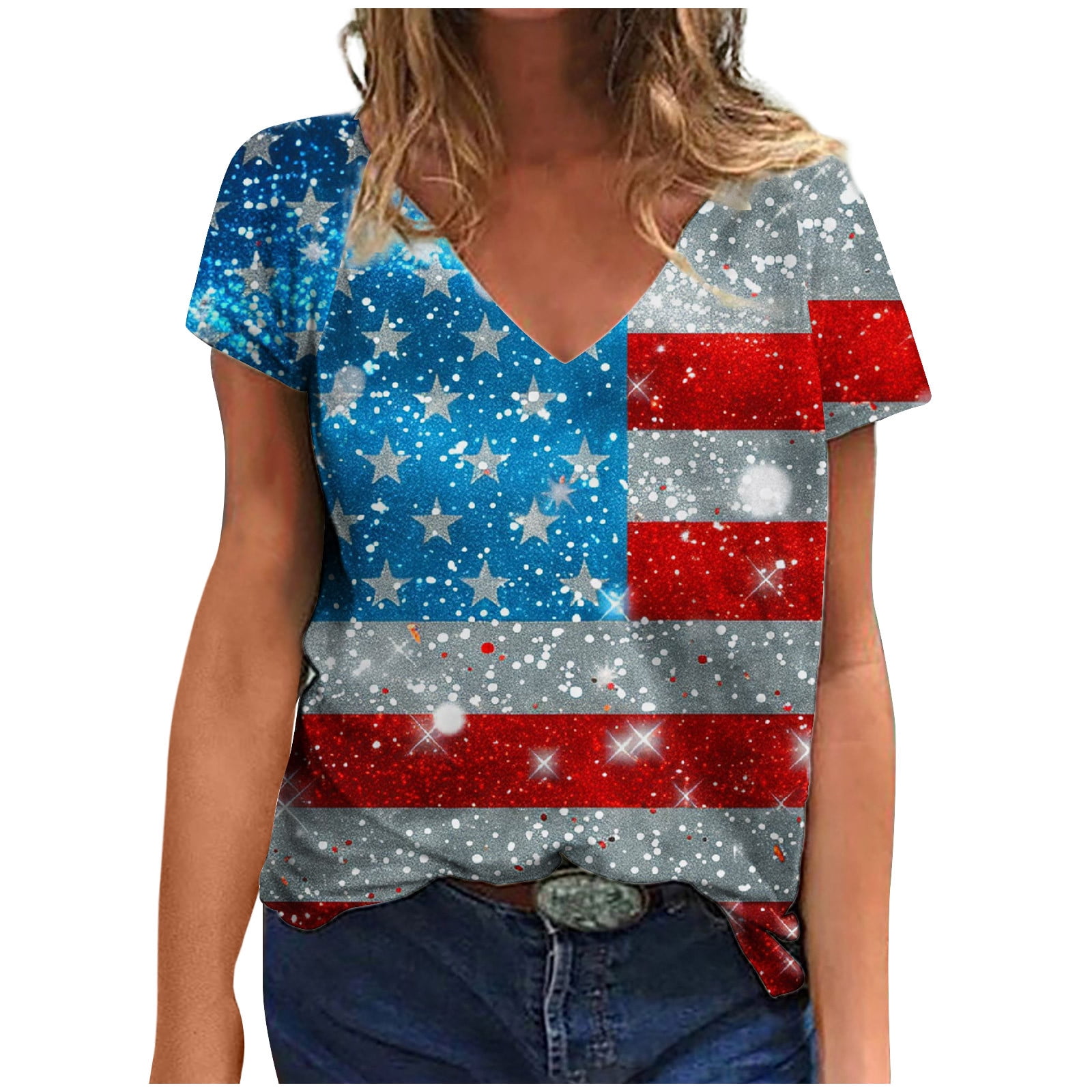 SELONE 4th of July Cap Fourth of July Costumes American Flag Washed ...