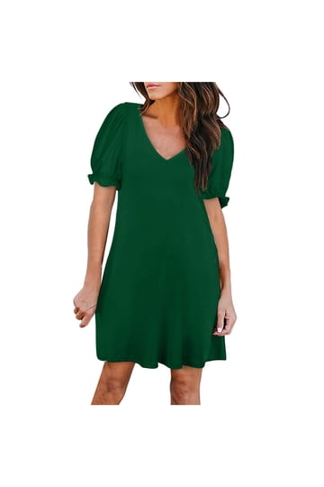 embroidered shoulder dress Navy Embroidered Off The Shoulder Dress main image 1