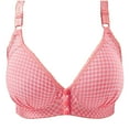 thumbnail image 1 of SELONE Bras for Women Front Closure Soft Wireless Bra Wide Strap T-Shirt Bralettes Plus Size Solid Comfortable Underwear, 1 of 3