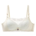 thumbnail image 1 of SELONE Bras for Women No Underwire Lace Push Up Seanless Bra Spaghetti Strap T-Shirt Bralettes Solid Comfortable Underwear, 1 of 2