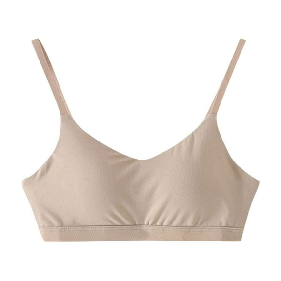 SELONE Bras for Women No Underwire Push Up Seanless Bra Spaghetti Strap T-Shirt Bralettes Solid Comfortable Underwear