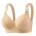thumbnail image 1 of SELONE Bras for Women No Underwire Push Up Seanless Support Bra Wide Strap T-Shirt Bralettes Solid Comfortable Underwear, 1 of 5