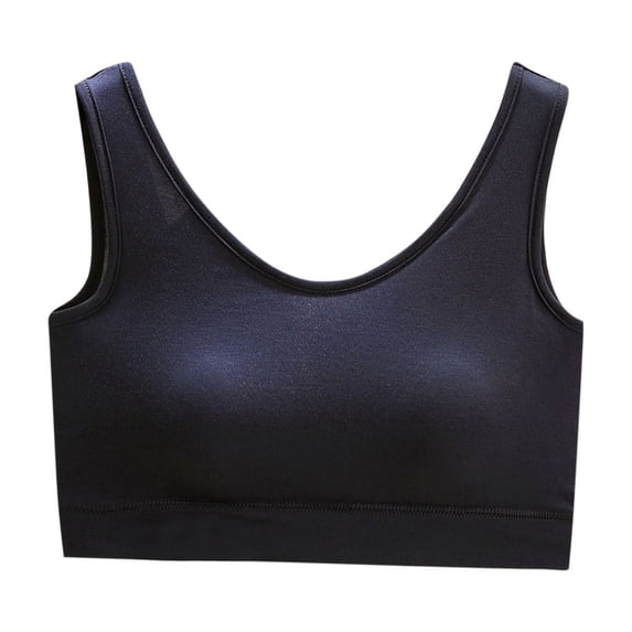 SELONE Bras for Women No Underwire Push Up Seanless Support Bra Wide Strap T-Shirt Bralettes Solid Comfortable Underwear