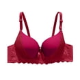 thumbnail image 1 of SELONE Bras for Women Underwire Push Up Support Soft Bra Spaghetti Strap T-Shirt Bralettes Solid Comfortable Underwear, 1 of 3
