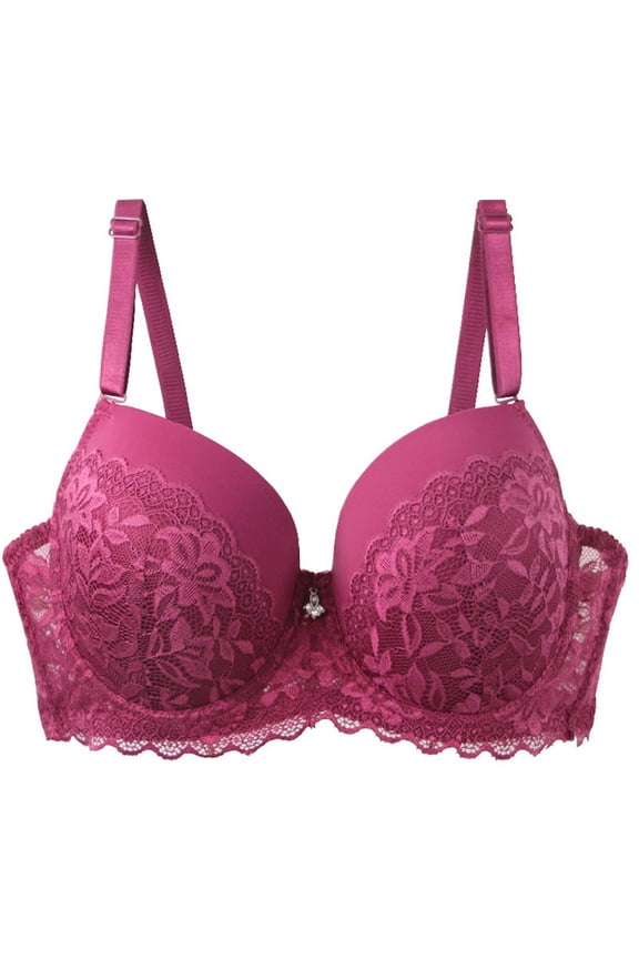 Bras for Women Underwire Push up Plus Size Lightly T Shirt Bra Spaghetti Strap Bras Comfortable Underwear