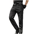 thumbnail image 1 of SELONE Cargo Pants for Men Stretch Windproof Straight Leg Trousers Elastic Waist Quick Dry Pants Pockets Outdoor Wear, 1 of 3