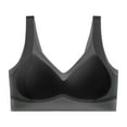 thumbnail image 1 of SELONE Comfortable Bras for Women Smoothing Wireless T Shirt Bra Wide Strap Bras Comfortable Underwear, 1 of 3