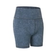 thumbnail image 1 of SELONE Flowy Running Shorts for Women With Pockets Shorts Workout High Waist High Rise Fitted Stretchy Yoga Athletic High-waist 3-point Belt Tight Quick-drying Stretch Fitness 3-point Outings Gray S, 1 of 4