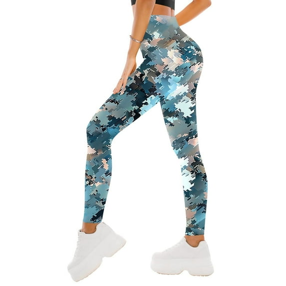 SELONE Full Length Leggings Workout Mid Waist Plus Size Gym Leggings Summer Pants Curvy Slim Casual Long Vacation Pants Pull on Soft Yoga Lightweight Comfy Multicolor S Breathable Beach Pants