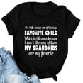 thumbnail image 1 of SELONE Going out Tops for Women Short Sleeve Tops Blouses Regular Fit T Shirts Pullover Tees Tops Graphic Print T-Shirts Crew Neck Tops Casual Blouses Easy Care Soft Breathable Pullover Black XXXL, 1 of 3