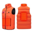 thumbnail image 1 of SELONE Heated Vests for Men Women 1 Control 4 Heating Zones Fleece Jacket Sleeveless Soild Casual Coat Plus Size, 1 of 7